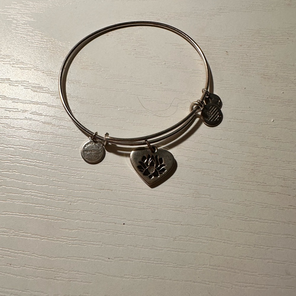 Alex and ani lotus flower bracelet